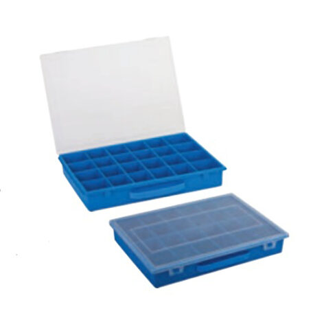 180 X 240 X36 mm Plastik 10 Bölmeli Kutu