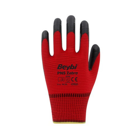 Polyester Örme Nitril Eldiven